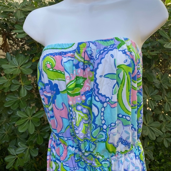 Lilly Pulitzer Colorful Paisley Women's Dress - Picture 3 of 8